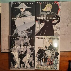 📚 Tower Dungeon Vol. 1-4 Official English Manga Bundle Kodansha